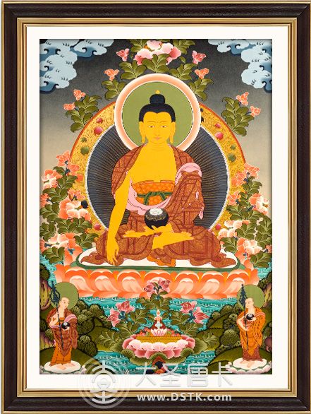 釋迦牟尼佛彩唐