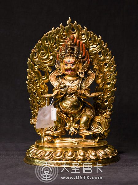 二比瑪哈嘎拉鎏金30cm