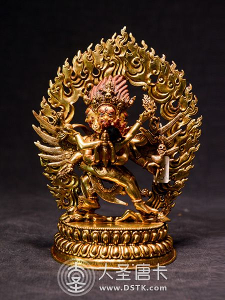 普巴金剛鎏金26cm