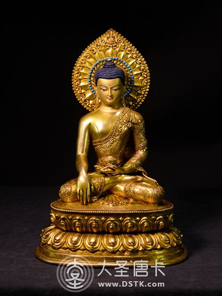 釋迦牟尼佛鎏金38cm