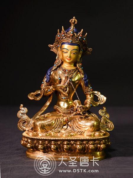 金剛薩埵鎏金23cm