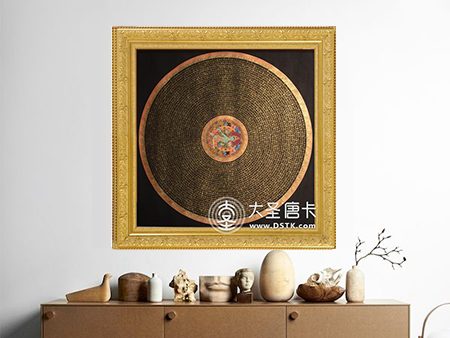 綠度母黑金壇城