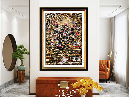 六臂瑪哈嘎拉黑金