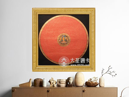 文殊菩薩紅唐壇城