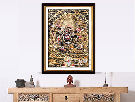 六臂瑪哈嘎拉黑金