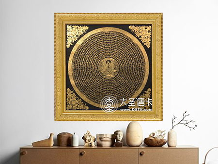 綠度母黑金壇城