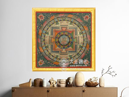 綠度母壇城精品