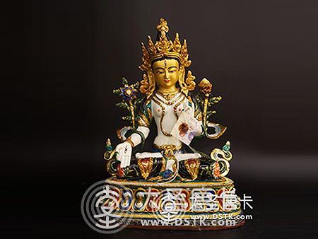 白度母彩繪一尺