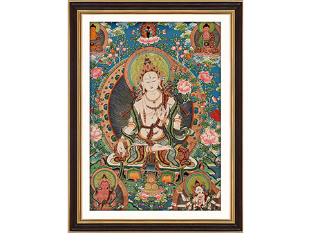 彩唐白度母80*50cm