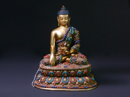 釋迦牟尼佛掐絲33cm