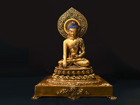 釋迦牟尼佛背光極品45cm