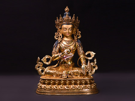 地藏王菩薩33cm背光