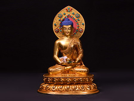 阿彌陀佛33cm背光