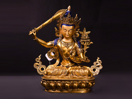 文殊菩薩46cm精品