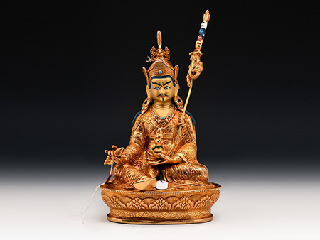 蓮花生大師23cm帶背光