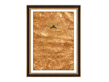 金唐釋迦牟尼佛72*100cm