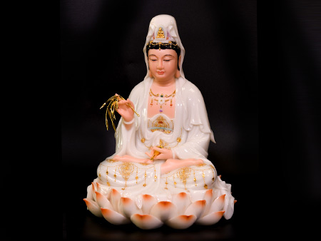 觀世音菩薩40cm-娑婆三圣