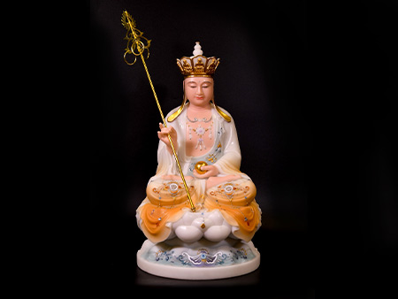 地藏王菩薩48cm-娑婆三圣