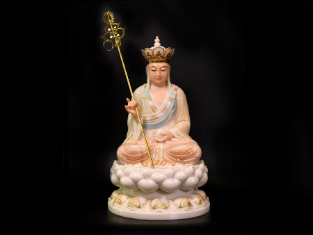 地藏王菩薩48cm-娑婆三圣