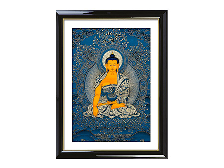 藍唐釋迦牟尼佛30*40cm