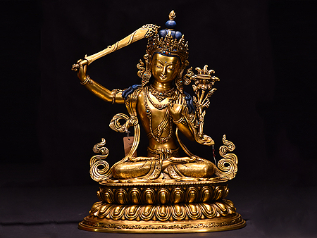 文殊菩薩精品36cm