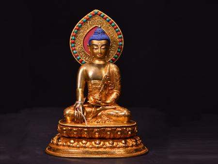 釋迦牟尼佛背光23cm