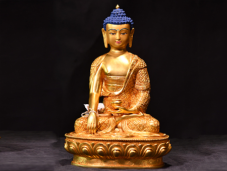 尼泊爾佛像釋迦牟尼佛33cm