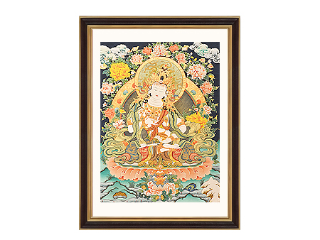 金剛薩垛彩唐103x74cm