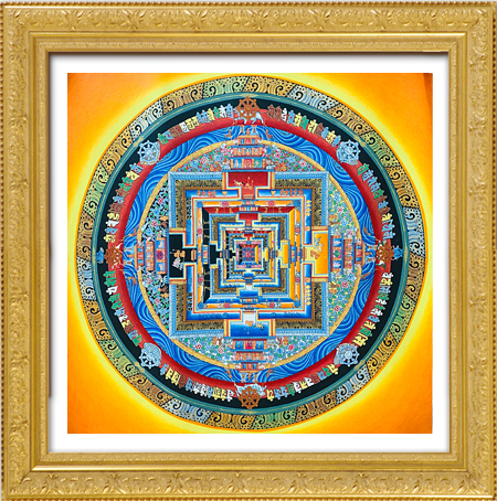 時輪金剛壇城50*50cm