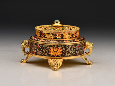 香薰爐擺件(贈)