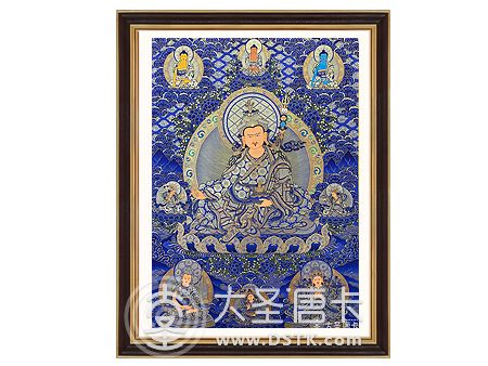 藍唐蓮花生大師100x70cm