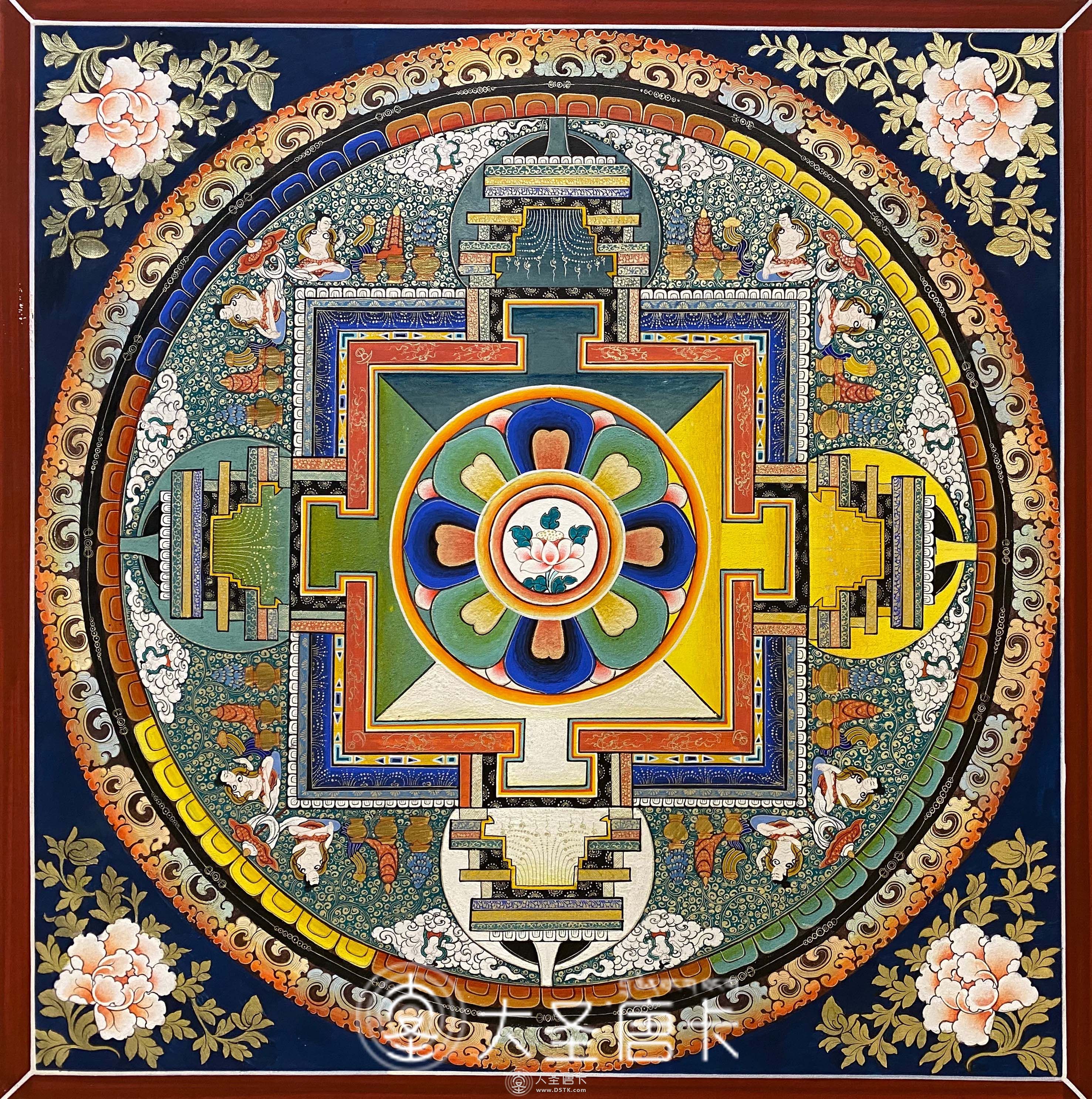 觀音菩薩壇城35x35cm