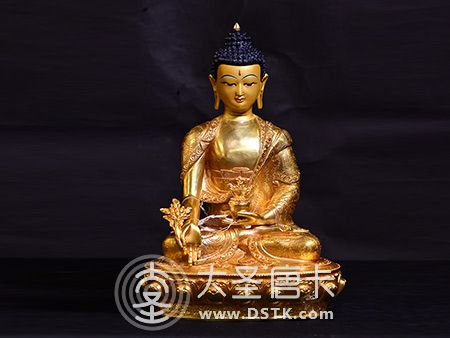 尼泊爾佛像||藥師佛33cm