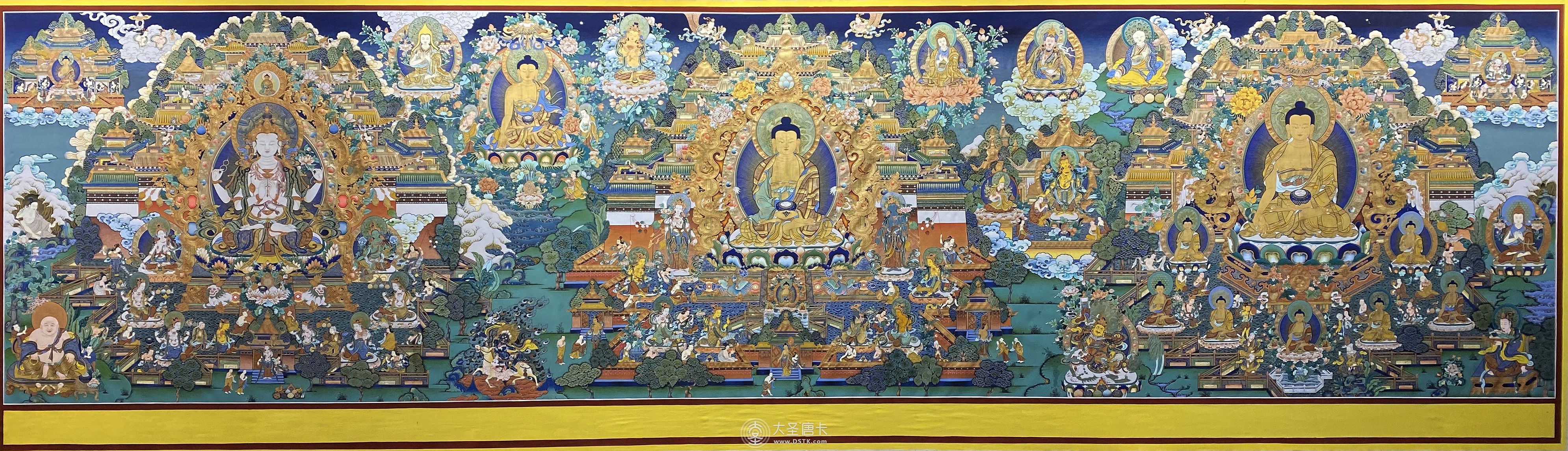 極樂世界125x500cm