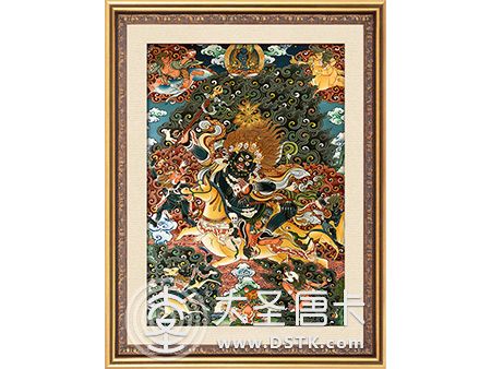 吉祥天母彩唐100x70cm