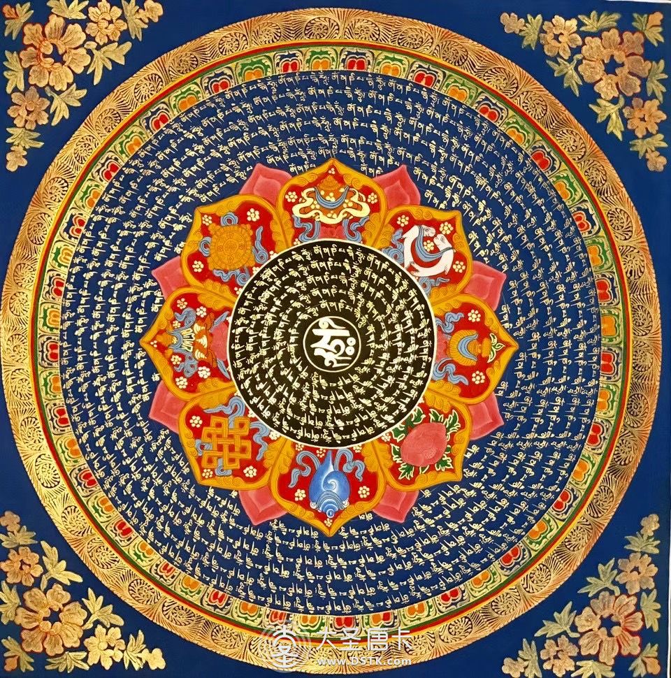 精品坦誠唐卡-55*55