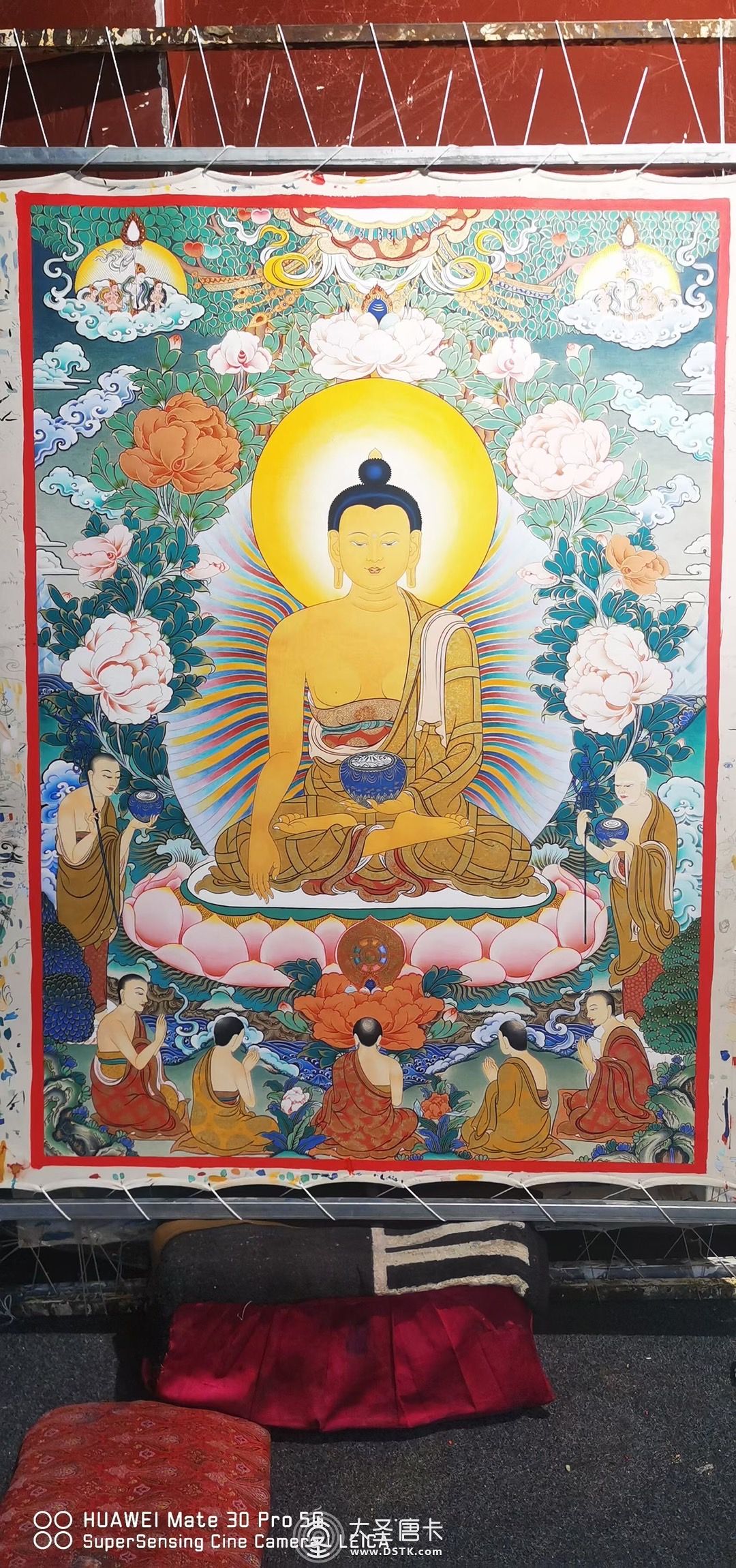 釋迦牟尼佛高110寬78  