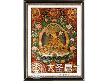 白度母紅唐100x70cm