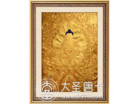 金唐九尊本命佛100x70cm