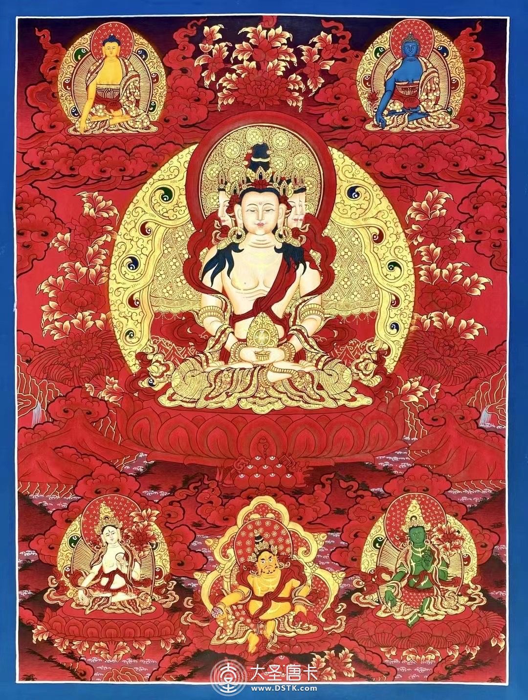 大日如來尺寸67×50厘米