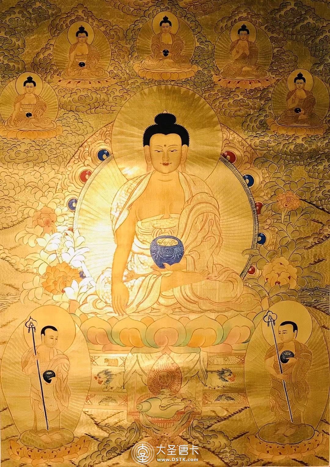  《釋摩迦?尼》80-60CM左右