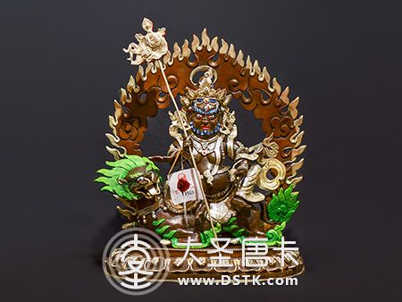 財寶天王紫銅33cm