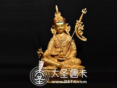 蓮花生大師鎏金36cm