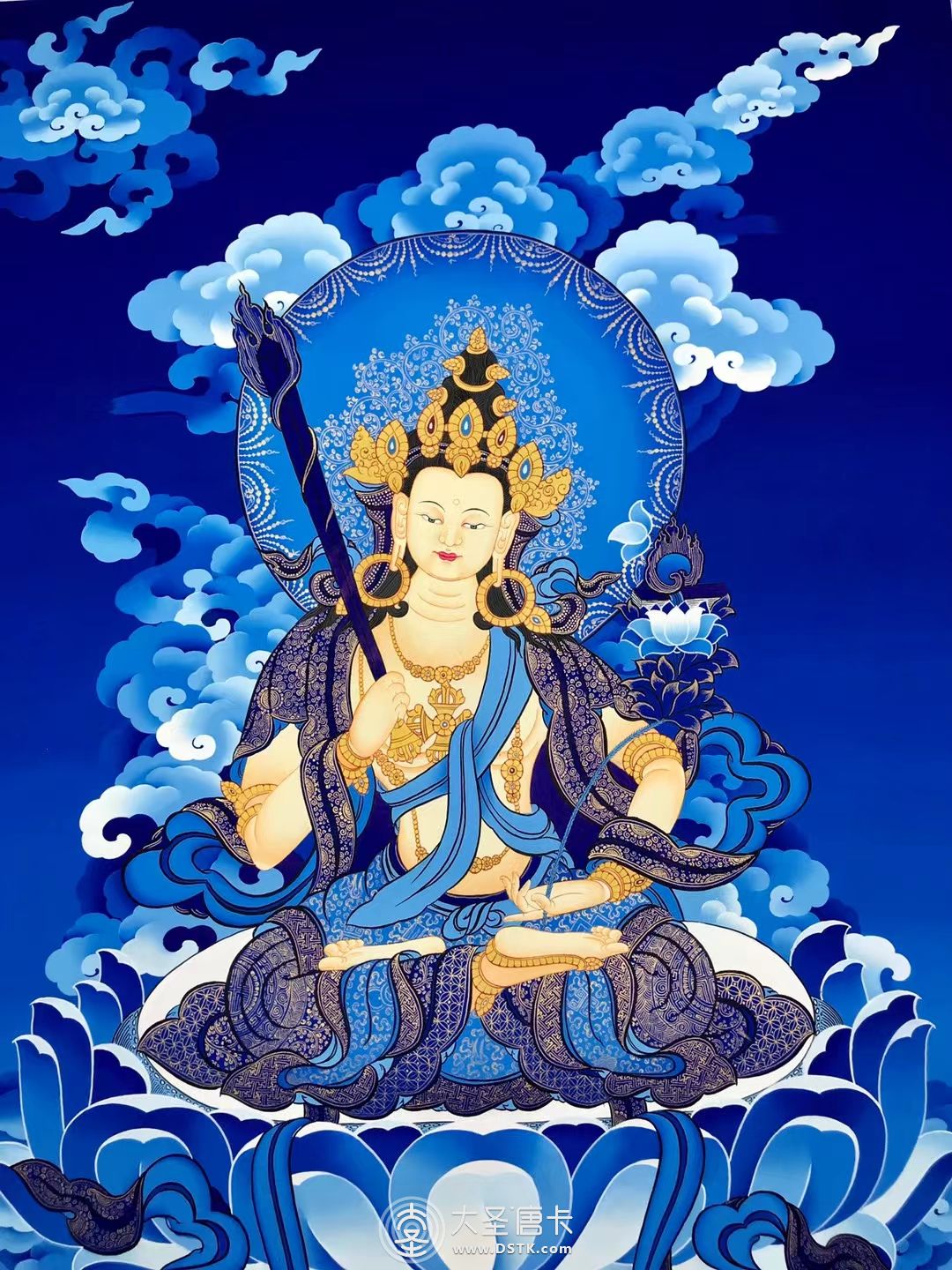 虛空藏菩薩80×60cm