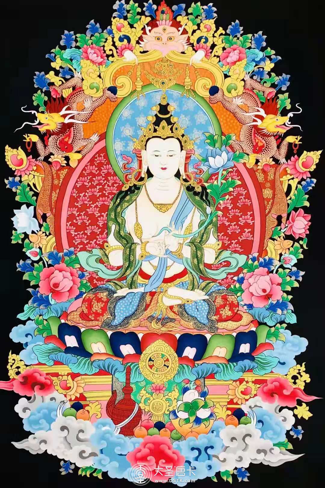 大勢至菩薩80×60cm