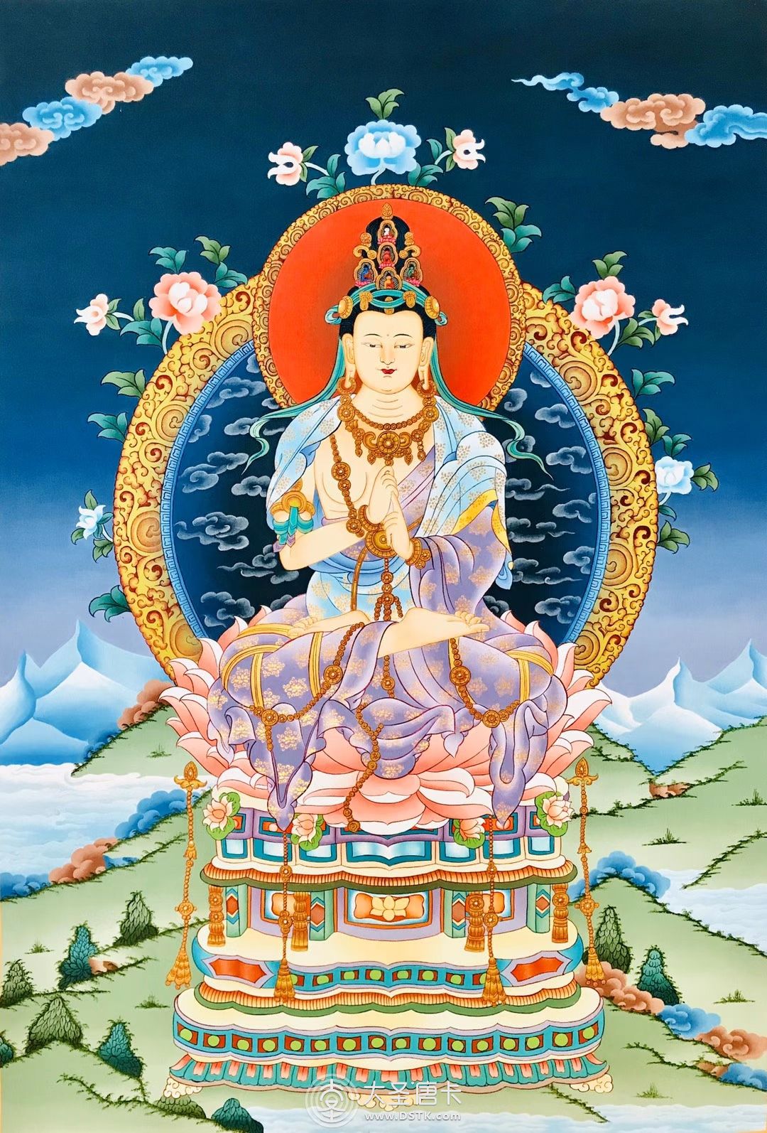 大日如來80×60cm