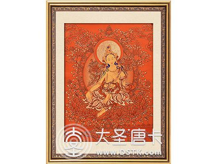 綠渡母紅唐40x60cm