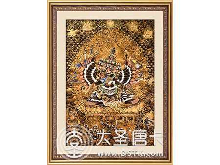 尖措大師黑金大威德金剛100-70cm