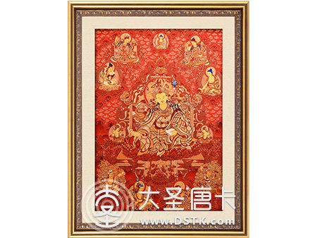 尖措紅唐蓮花生大師100-70cm