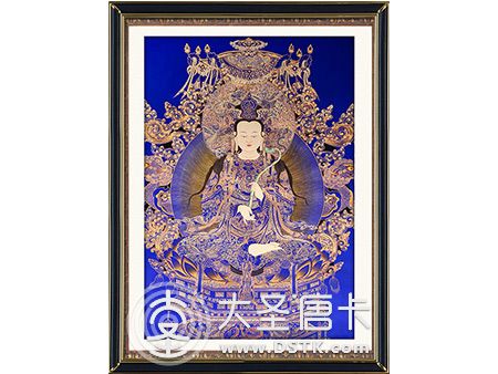 尖措大師藍唐大勢至100-70cm